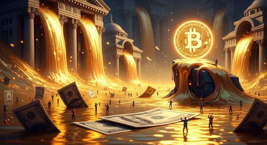 InfoCryptofr   144 000 Milliards $  Explosion de la Masse Monétaire
