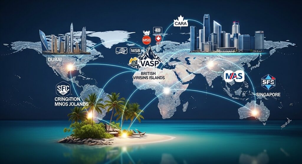 InfoCryptofr   5 Juridictions Crypto Alternatives à MiCA en 2026