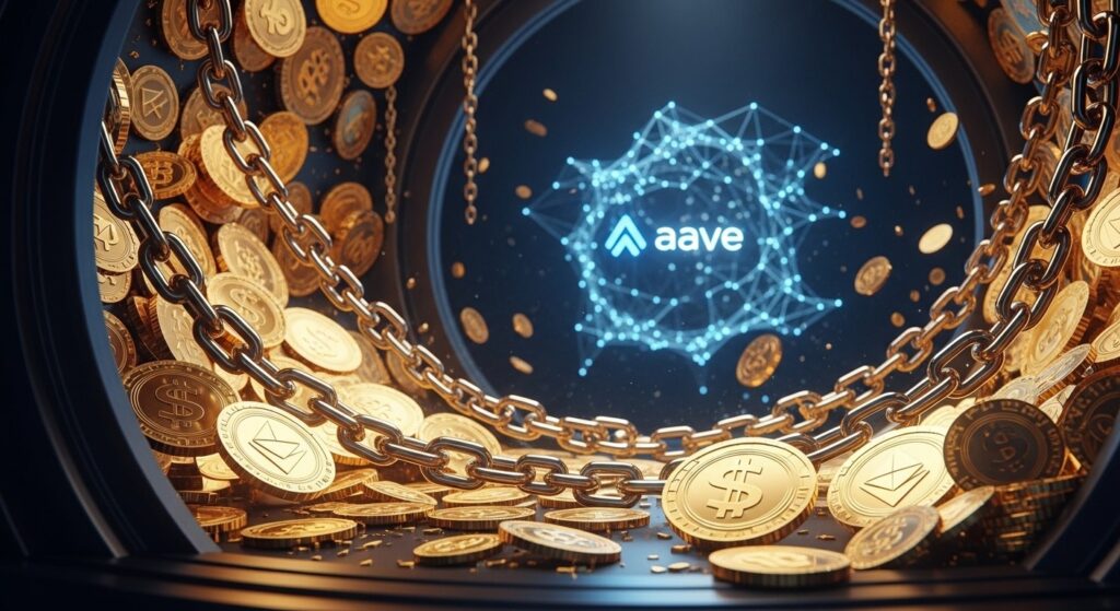 InfoCryptofr   Aave Atteint 1 Billion USD de Prêts en DeFi