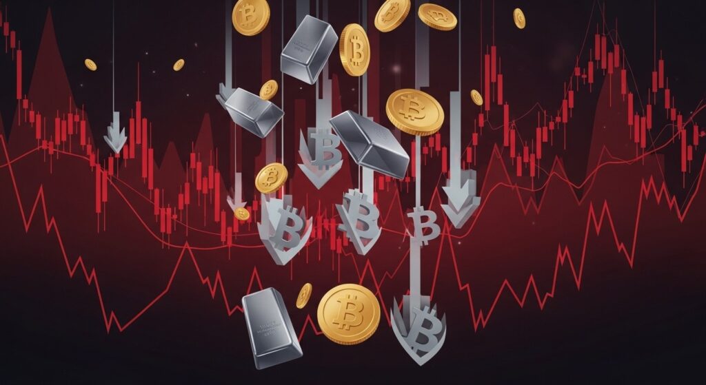 InfoCryptofr   Alerte Majeure  Risques sur Actions Or Argent et Crypto