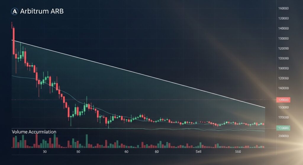 InfoCryptofr   Arbitrum Frôle Ses Bas Historiques  Rebond en Vue 