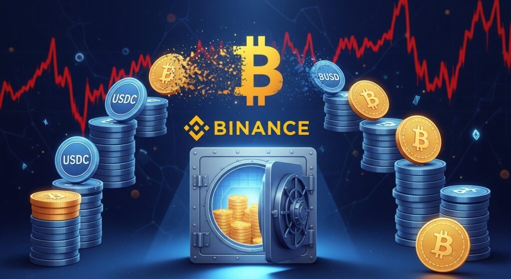 Binance Convertit 100 M$ en BTC pour SAFU - InfoCrypto.fr InfoCryptofr Binance Convertit 100 M$ en BTC pour SAFU