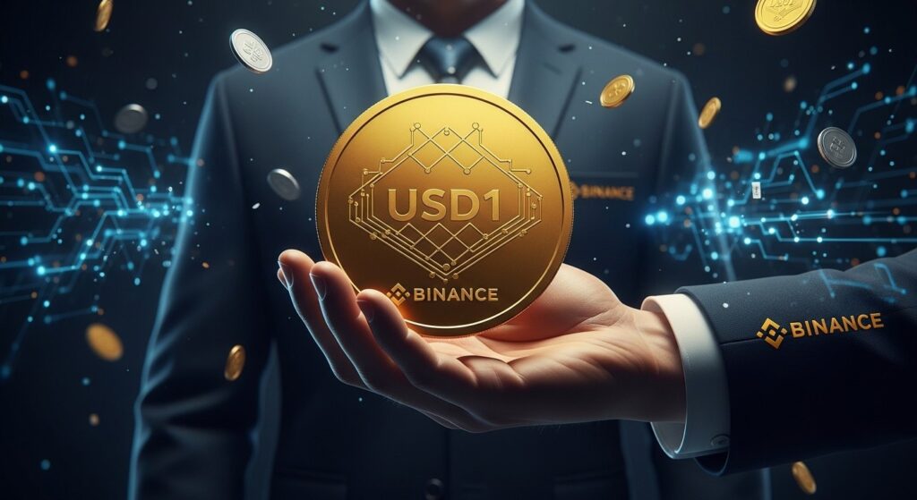 InfoCryptofr   Binance Détient 87 de lUSD1  Risques Révélés