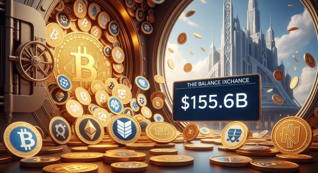 InfoCryptofr   Binance Domine les Réserves avec 1556 Milliards $