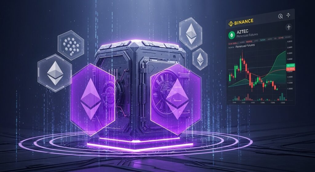 InfoCryptofr   Binance Lance les Perpetuals AZTEC avec 5x Levier