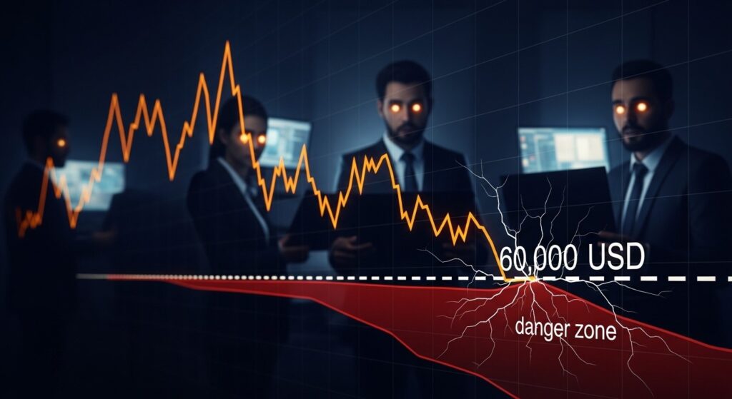 InfoCryptofr   Bitcoin à 60 000 $  Le Niveau Décisif du Cycle