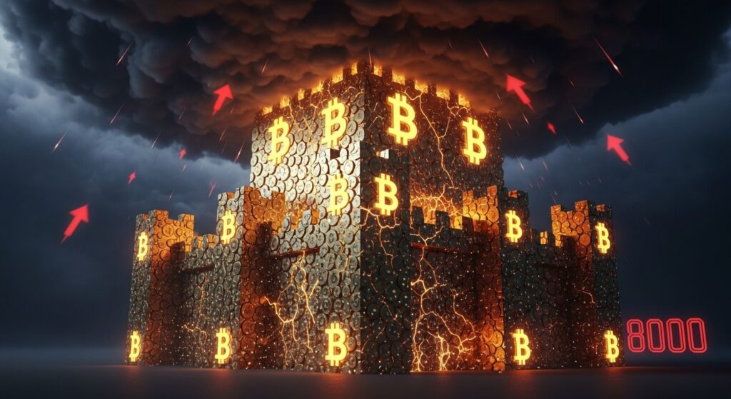 InfoCryptofr   Bitcoin à 8 000 $ pour menacer la dette de Strategy