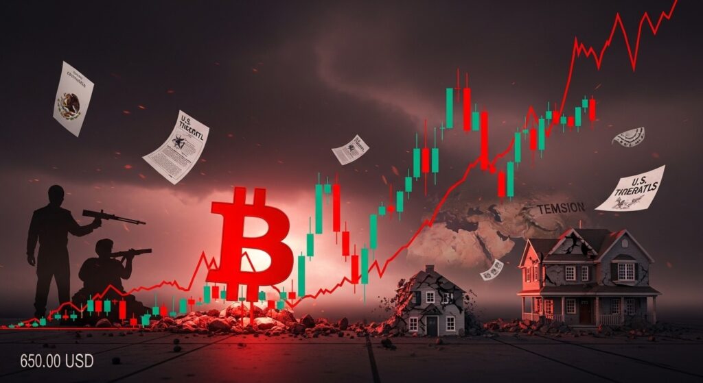 InfoCryptofr   Bitcoin Chute Brutale  Pourquoi le BTC a Plongé sous 65 000 $