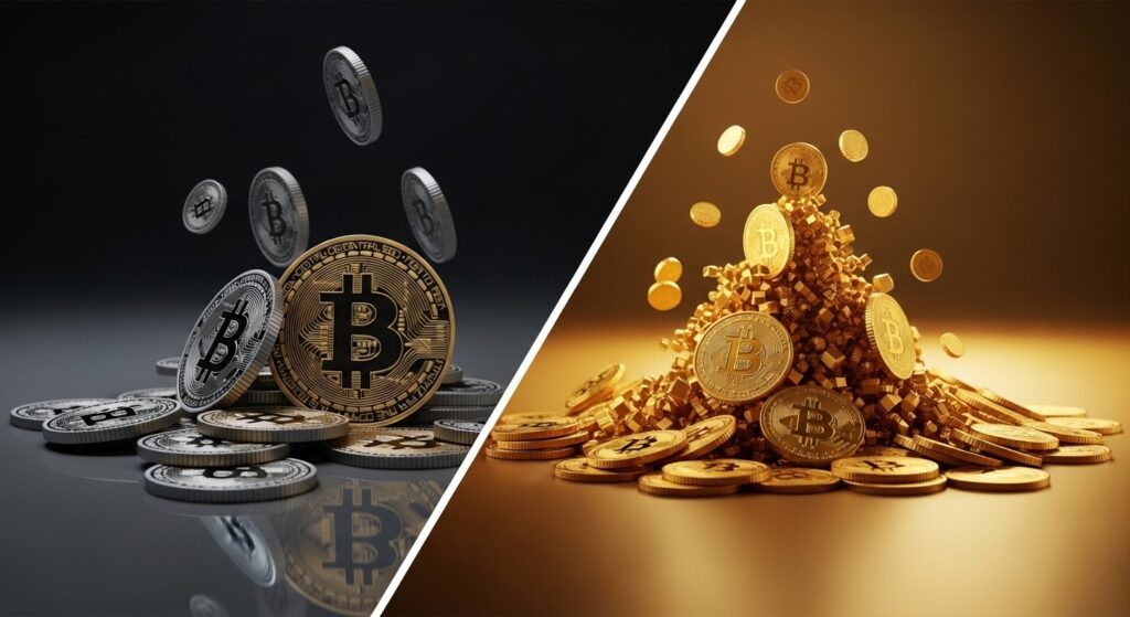 InfoCryptofr   Bitcoin en Chute lOr Brille  Analyse Macro