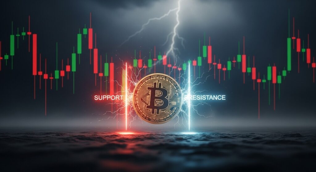 InfoCryptofr   Bitcoin et Marché Crypto Sous Tension en 2026