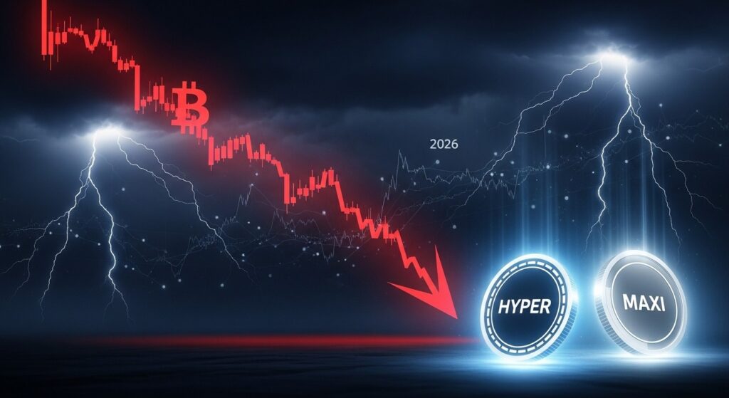 InfoCryptofr   Bitcoin Krach 2026  HYPER et MAXI Résistent