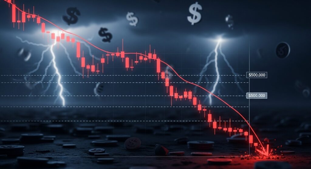 InfoCryptofr   Bitcoin vers 50 000 $ cette semaine  Lalerte sérieuse