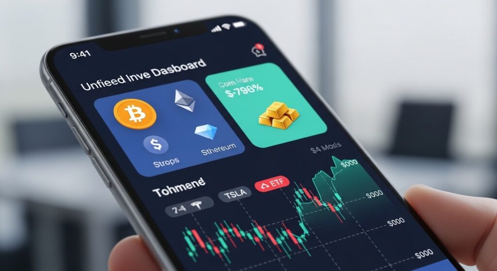 InfoCryptofr   Bitpanda Révolutionne lInvestissement avec Actions et ETF