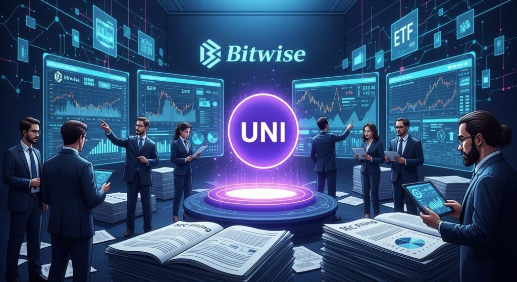 InfoCryptofr   Bitwise Lance le Premier ETF Spot Uniswap