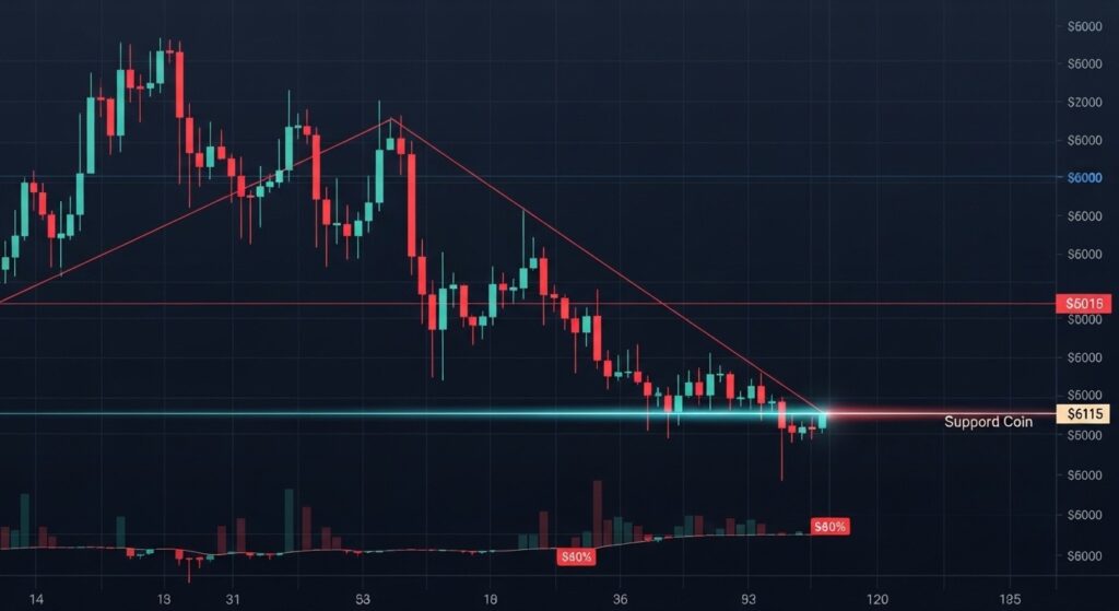 InfoCryptofr   BNB vise le support Fibonacci à 615$