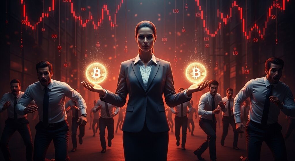 Cathie Wood Achète le Bitcoin en Plein Krach - InfoCrypto.fr InfoCryptofr Cathie Wood Achète le Bitcoin en Plein Krach