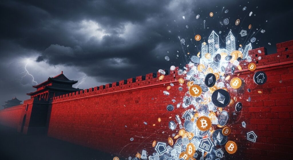 Chine Interdit Crypto et Tokenisation RWA - InfoCrypto.fr InfoCryptofr Chine Interdit Crypto et Tokenisation RWA