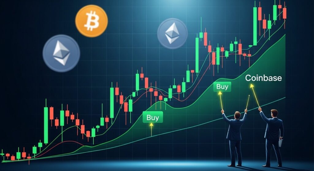 InfoCryptofr   Coinbase  LAction Rebondit Malgré des Pertes