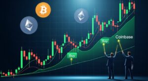 InfoCryptofr   Coinbase  LAction Rebondit Malgré des Pertes