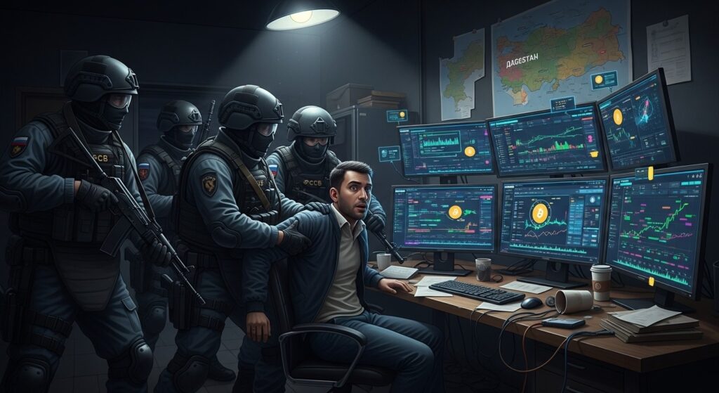 InfoCryptofr   Crypto  FSB Démantèle Réseau Terroriste au Daghestan