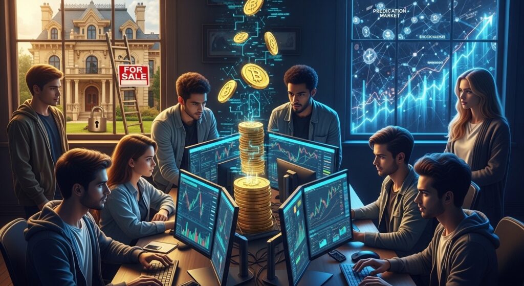 InfoCryptofr   Crypto vs Immobilier  Stratégie Génération Z