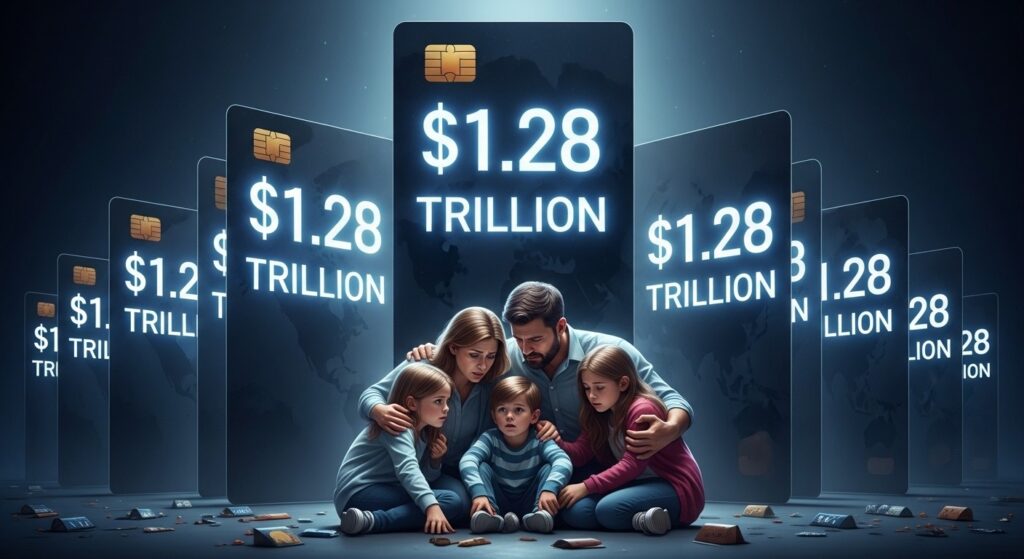 InfoCryptofr   Dette Cartes Crédit US  128 Trillion Record