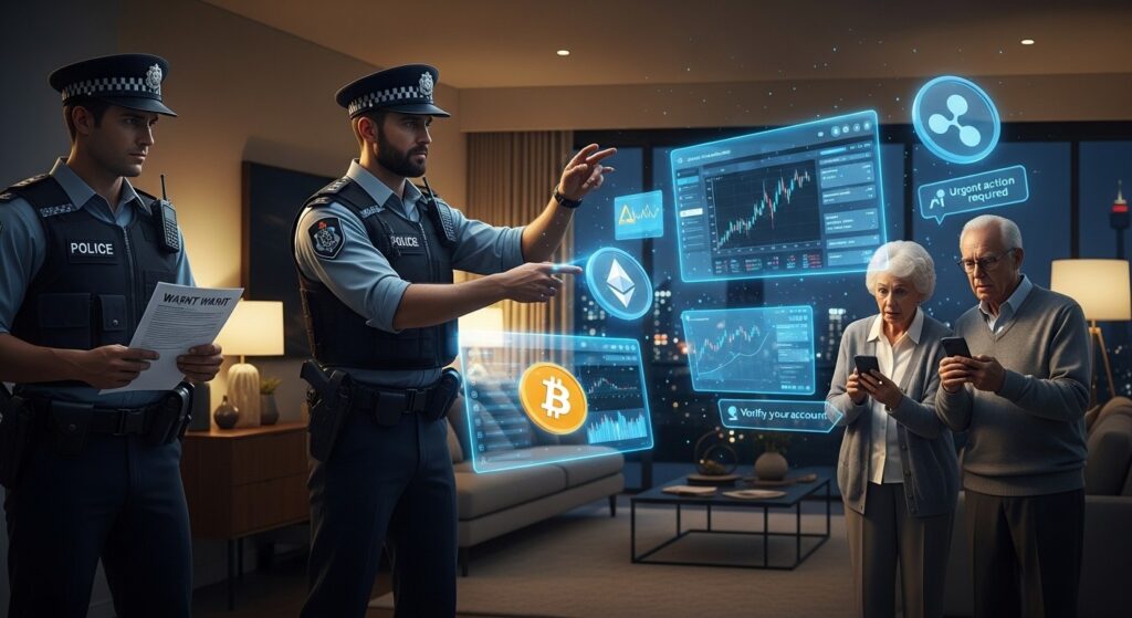 InfoCryptofr   Deux Hommes Accusés de Fraude Crypto 5 Millions AUD