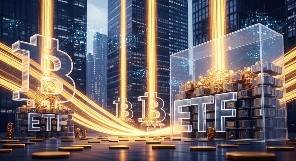 InfoCryptofr   ETF Bitcoin  258 M$ en 24h et Retour Institutionnel