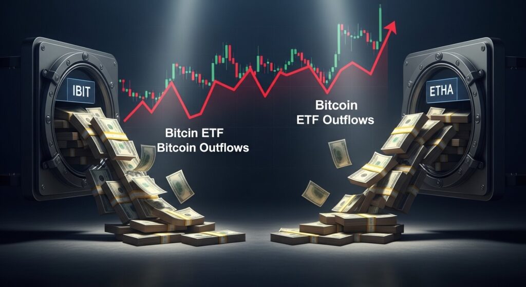 InfoCryptofr   ETF Bitcoin et Ethereum  625 M$ de sorties nettes
