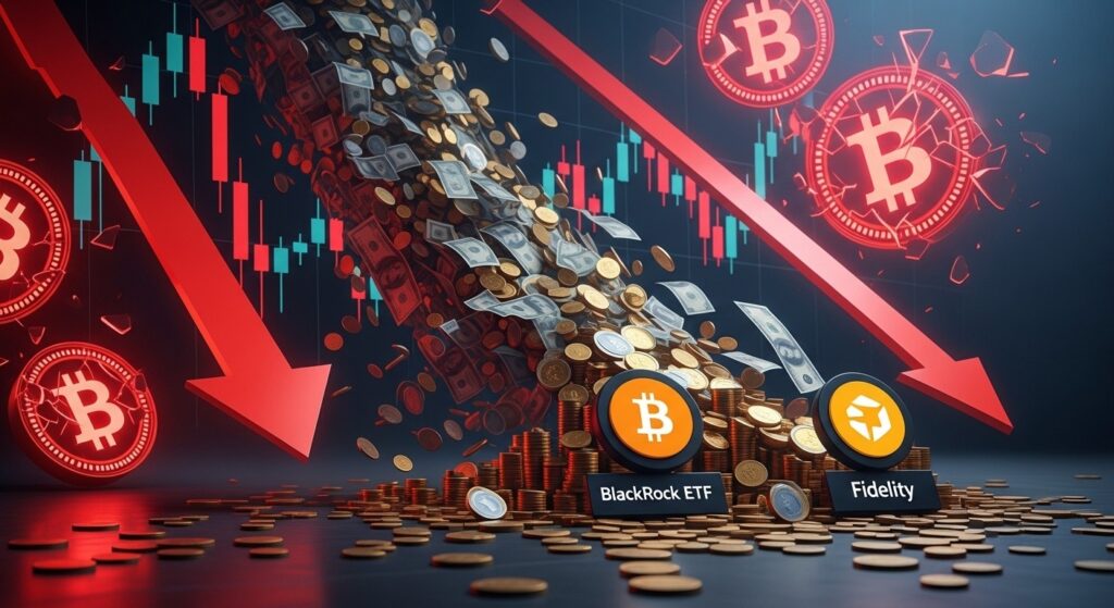 ETF Bitcoin : Sorties Massives chez BlackRock et Fidelity - InfoCrypto.fr InfoCryptofr ETF Bitcoin Sorties Massives chez BlackRock et Fidelity