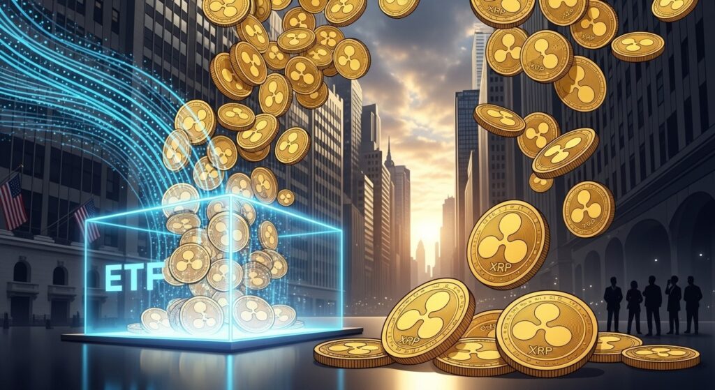 InfoCryptofr   ETF XRP  6 Millions $ dEntrées en 2 Jours