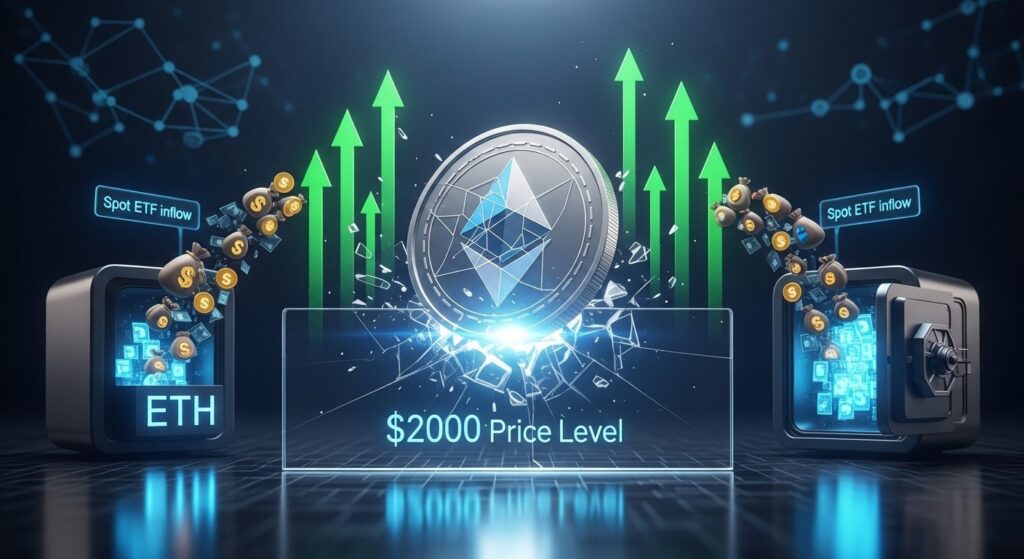 InfoCryptofr   ETH Reprend 2000$ Grâce aux ETF