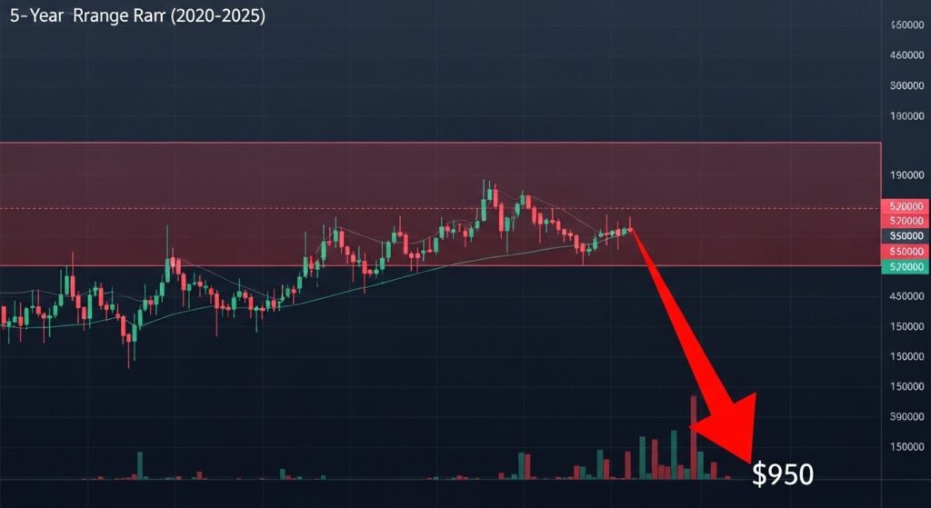 Ethereum Menace 0 : Analyse du Range 5 Ans - InfoCrypto.fr InfoCryptofr Ethereum Menace 0 Analyse du Range 5 Ans