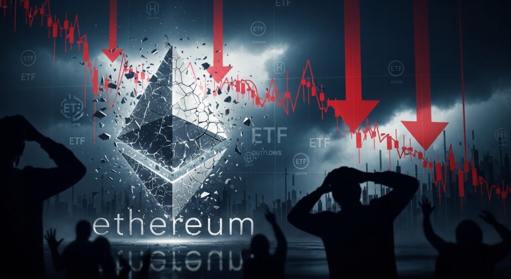 InfoCryptofr   Ethereum Sous Pression  ETF et Peur Extrême