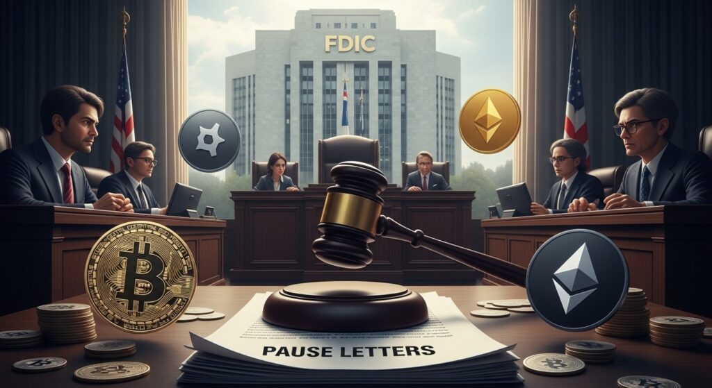 InfoCryptofr   FDIC Paie 188k$ et Change Politique Crypto Coinbase