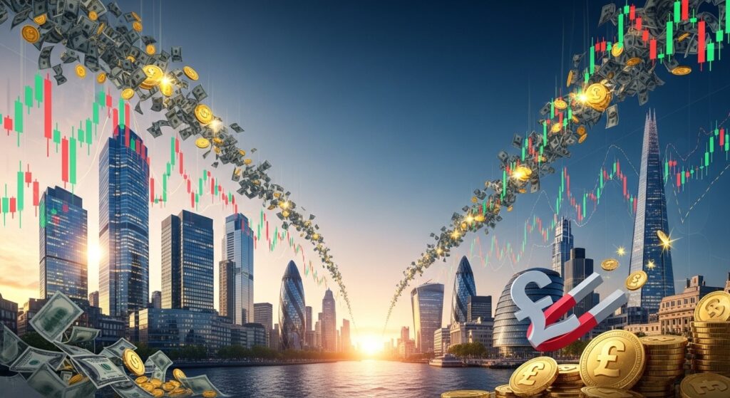 FTSE 100 et 250 attirent les capitaux face aux US surévalués - InfoCrypto.fr InfoCryptofr FTSE 100 et 250 attirent les capitaux face aux US surévalués