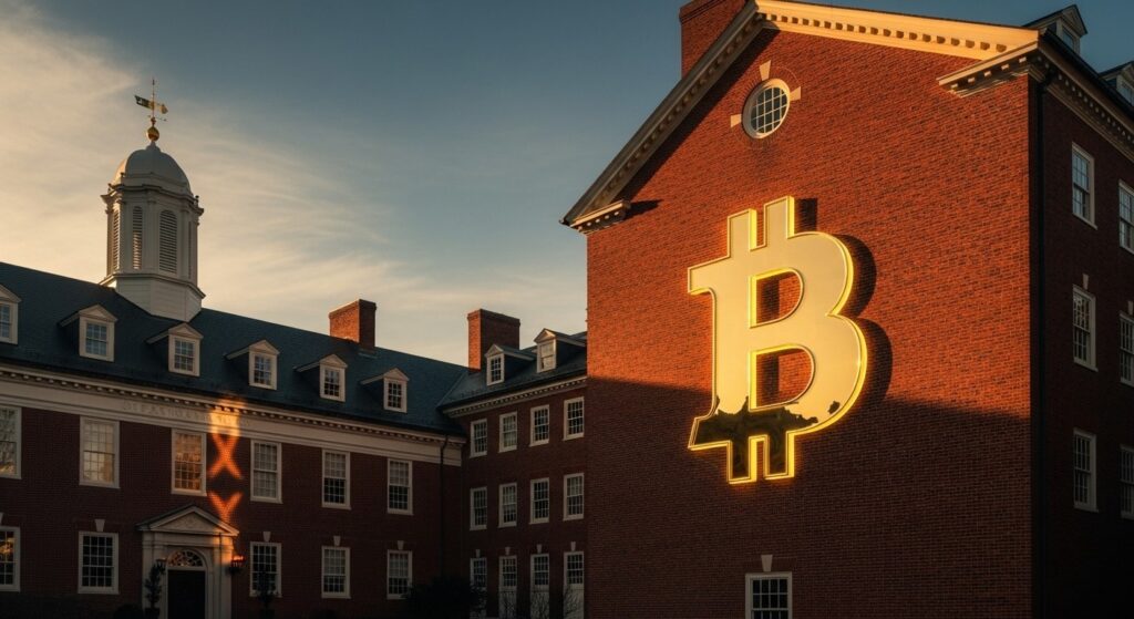 InfoCryptofr   Harvard mise plus sur Bitcoin que sur Google