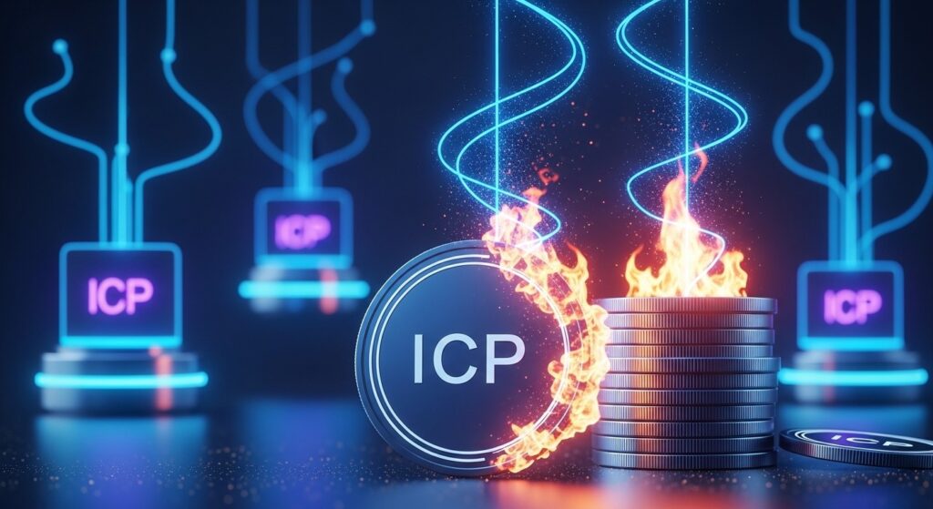 InfoCryptofr   ICP Révolutionne sa Tokenomics avec Burn de 20 des Revenus