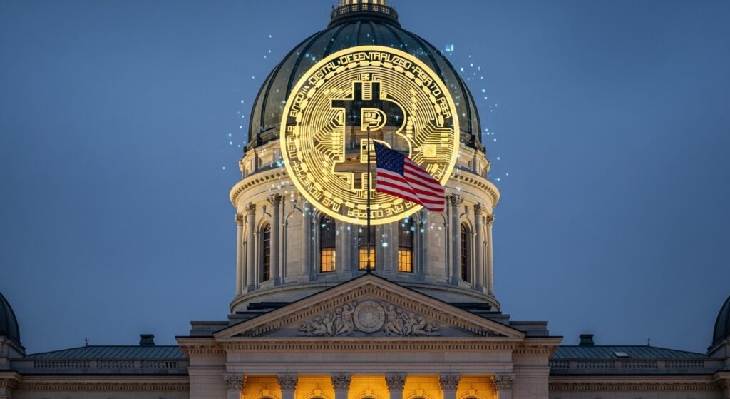 InfoCryptofr   Indiana Adopte le Bitcoin Rights Bill