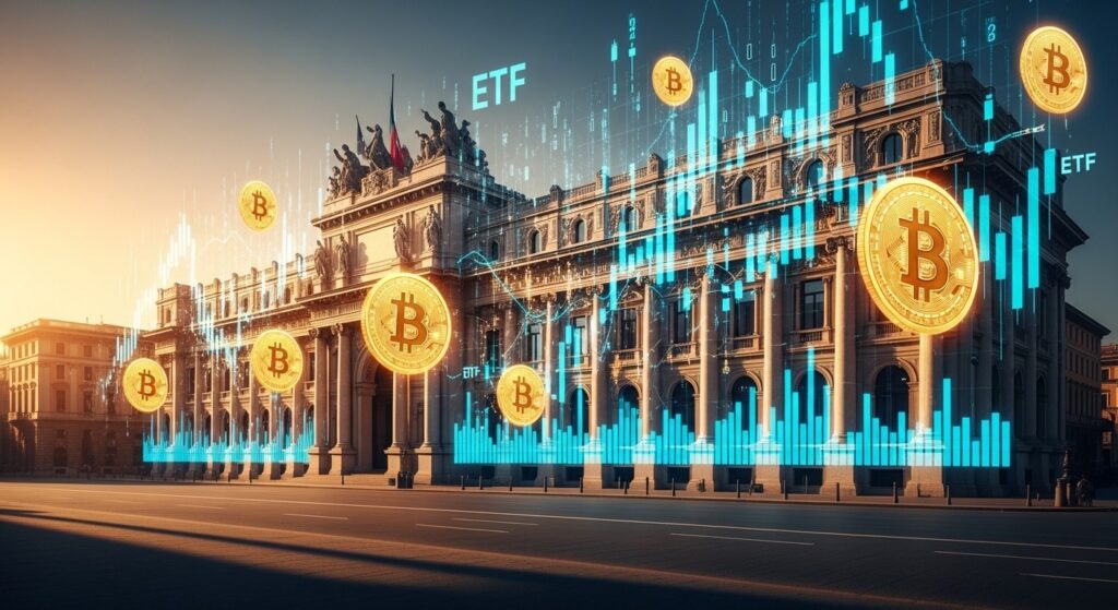 InfoCryptofr   Intesa Sanpaolo Dévoile 100M$ en Bitcoin ETF