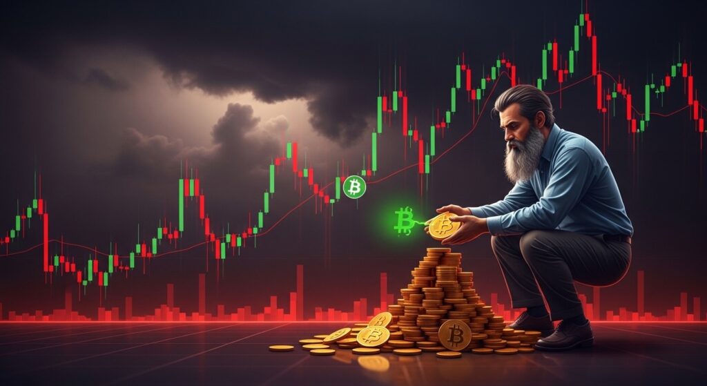 InfoCryptofr   Investisseurs Accumulent BTC Malgré la Chute