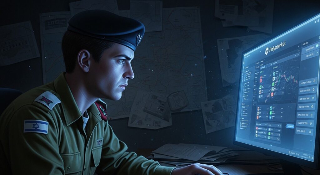 InfoCryptofr   Israël Inculpe Réserviste IDF pour Paris Polymarket