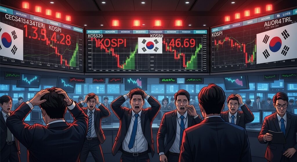 InfoCryptofr   Krach Boursier 2026  Séoul Active le Sidecar