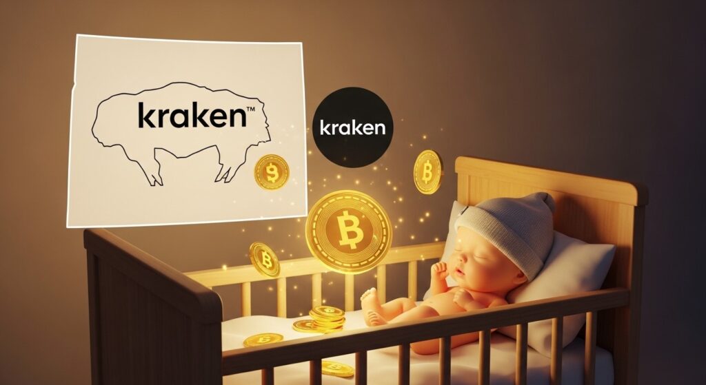 InfoCryptofr   Kraken Finance les Trump Accounts dans le Wyoming