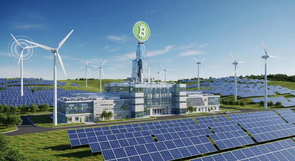 InfoCryptofr   KT DeFi  DeFi et Énergie Verte Révolutionnent le Minage