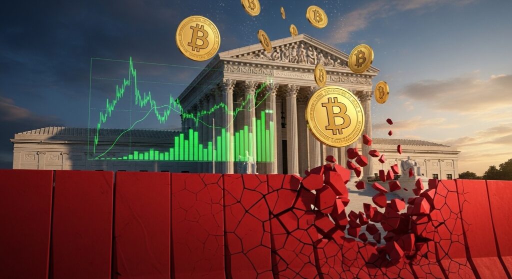 InfoCryptofr   Marché Crypto Rebondit Après Annulation Tarifs Trump