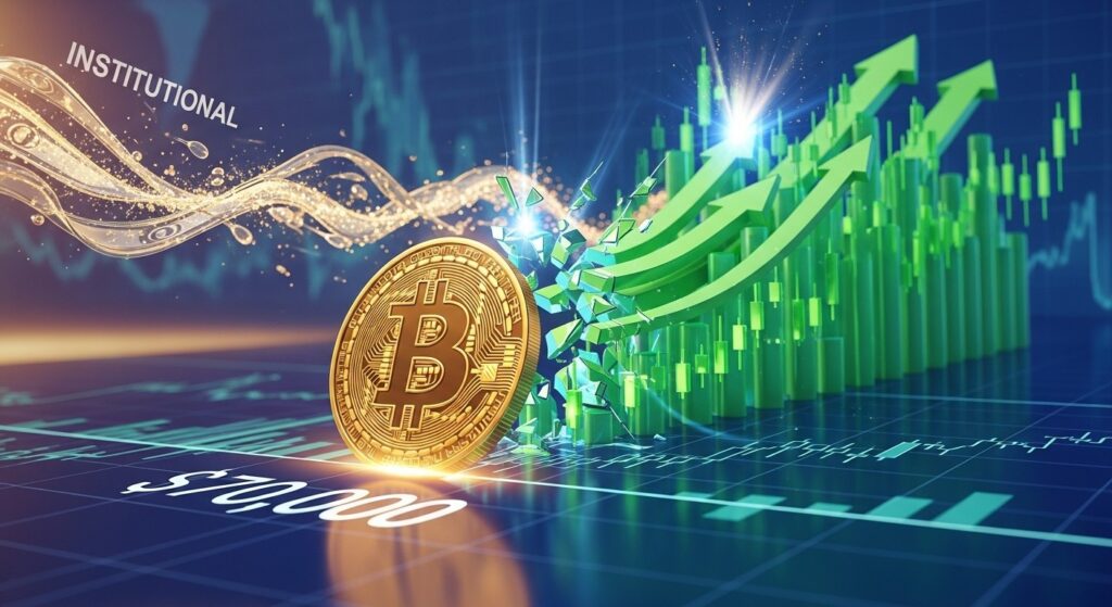 InfoCryptofr   Marché Crypto Rebondit  BTC Vise 70 000 $