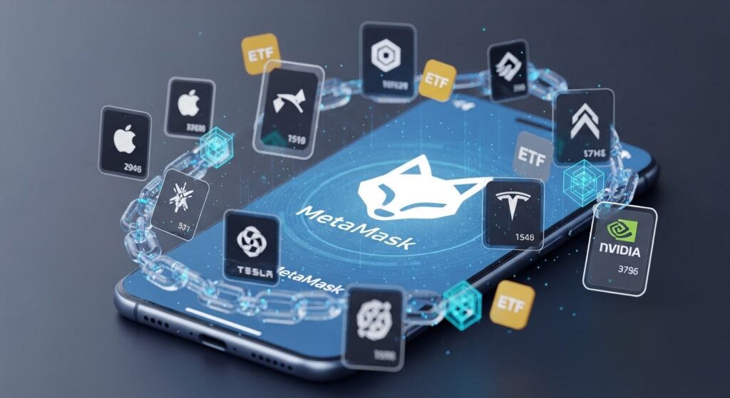 InfoCryptofr   MetaMask Intègre +200 Actions Tokenisées via Ondo