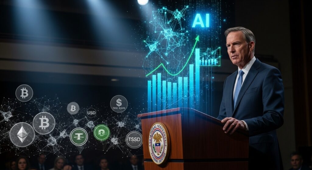 Neel Kashkari Dénonce les Cryptos comme Inutiles en 2026 - InfoCrypto.fr InfoCryptofr Neel Kashkari Dénonce les Cryptos comme Inutiles en 2026