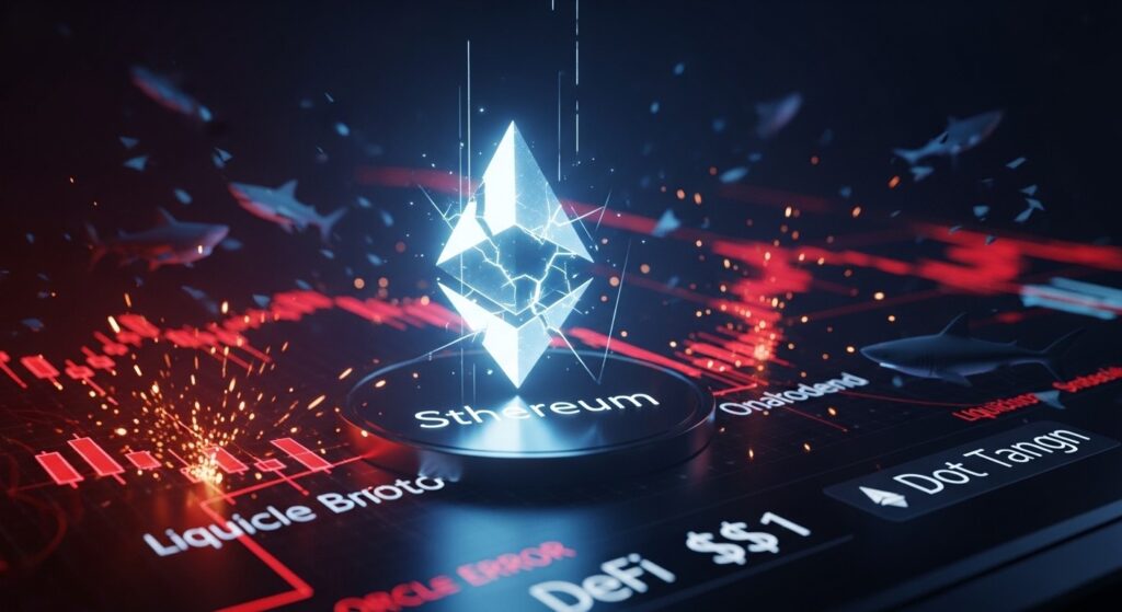 InfoCryptofr   Oracle Défaillant  ETH à 112 $ sur Moonwell 